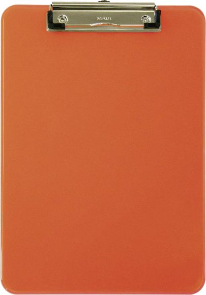 Maul Klemmbrett 2340641 Orange (transparent) (B x H x T) 226 x 318 x 15mm