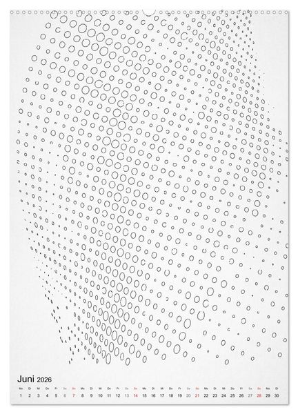 Produktbild: Geometric Graphik Art (hochwertiger Premium Wandkalender 2026 DIN A2 hoch), Kunstdruck in Hochglanz