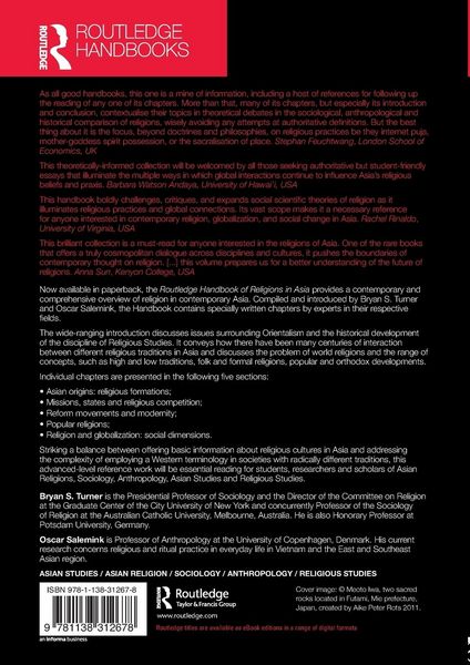 Produktbild: Routledge Handbook of Religions in Asia