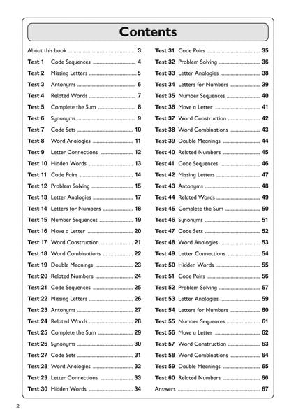 Produktbild: 11 VERBAL QPT AGE 10-11 GL