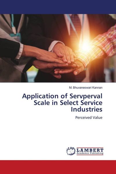 Produktbild: Application of Servperval Scale in Select Service Industries
