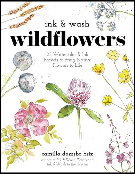 Produktbild: Ink & Wash Wildflowers