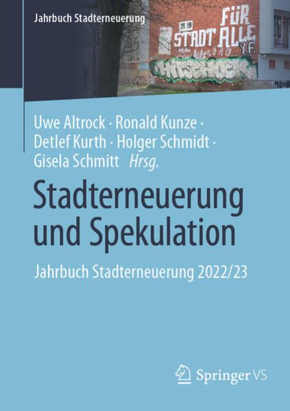 Stadterneuerung und Spekulation, Taschenbuch von , Springer Fachmedien Wiesbaden GmbH, 9783658396589