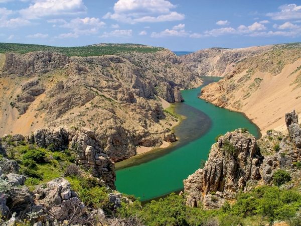 Produktbild: CALVENDO Puzzle Zrmanja Canyon | 1000 Teile Lege-Gr&ouml;&szlig;e 64x48cm Foto-Puzzle f&uuml;r gl&uuml;ckliche Stunden