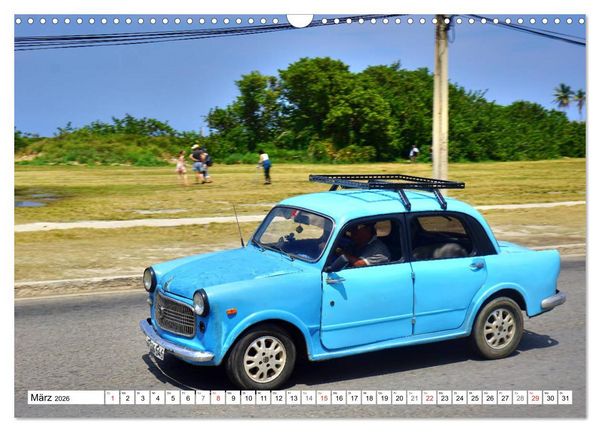 Produktbild: Fiat Nuova 1100 - Ein Klassiker Italiens (Wandkalender 2026 DIN A3 quer), CALVENDO Monatskalender