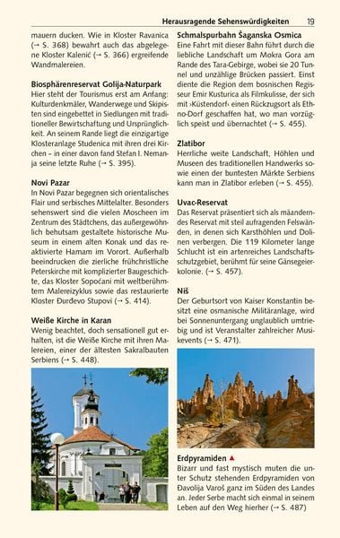 Produktbild: TRESCHER Reiseführer Serbien