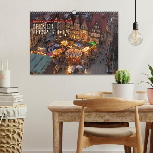 Produktbild: Bremer Perspektiven (Wandkalender 2026 DIN A3 quer), CALVENDO Monatskalender
