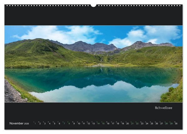 Produktbild: Arosa Panorama (hochwertiger Premium Wandkalender 2026 DIN A2 quer), Kunstdruck in Hochglanz