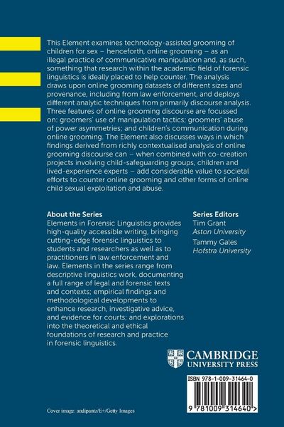 Produktbild: Online Child Sexual Grooming Discourse