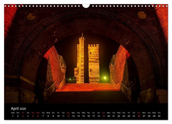 Produktbild: Monuments of Sweden 2026 (Wall Calendar 2026 DIN A3 landscape), CALVENDO 12 Month Wall Calendar