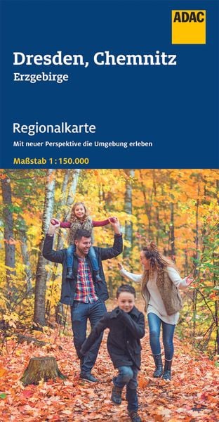 Produktbild: ADAC Regionalkarte Blatt 10 Dresden, Chemnitz 1:150.000