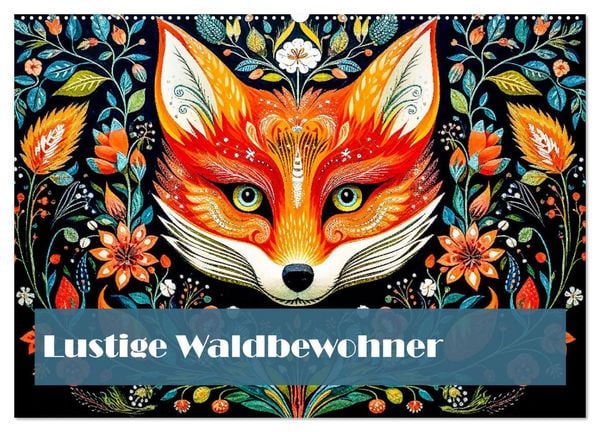 Produktbild: Lustige Waldtiere (Wandkalender 2026 DIN A2 quer), CALVENDO Monatskalender