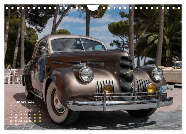 Produktbild: Classic Autos (Wandkalender 2026 DIN A4 quer), CALVENDO Monatskalender