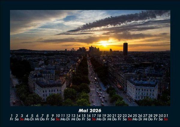 Produktbild: Sonnenuntergang 2026 Fotokalender DIN A5