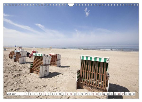 Produktbild: Baltrum - Momente einer Reise (Wandkalender 2027 DIN A3 quer), CALVENDO Monatskalender