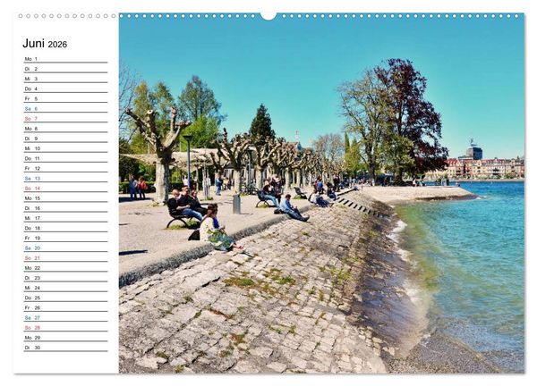 Produktbild: Konstanz - Ansichtssache (hochwertiger Premium Wandkalender 2026 DIN A2 quer), Kunstdruck in Hochglanz