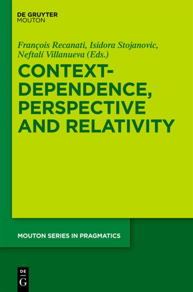 Produktbild: Context-Dependence, Perspective and Relativity