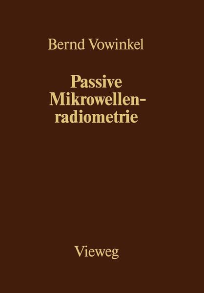Produktbild: Passive Mikrowellenradiometrie