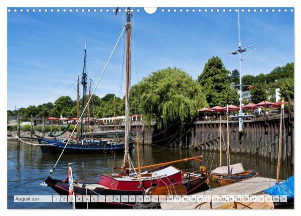 Produktbild: Hansestadt Hamburg (Wandkalender 2027 DIN A3 quer), CALVENDO Monatskalender