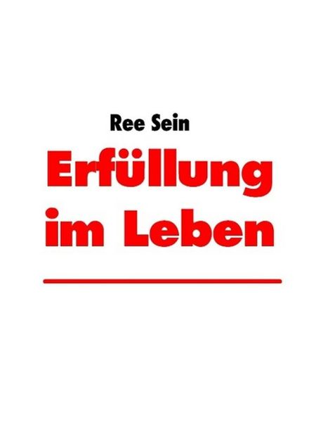 Produktbild: Erf&uuml;llung im Leben