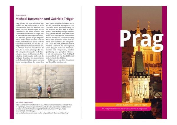 Produktbild: MICHAEL M&Uuml;LLER Reisef&uuml;hrer Prag MM-City