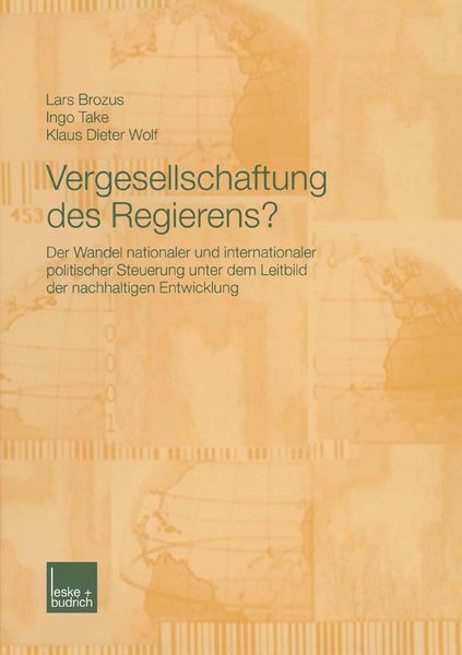 Produktbild: Vergesellschaftung des Regierens?