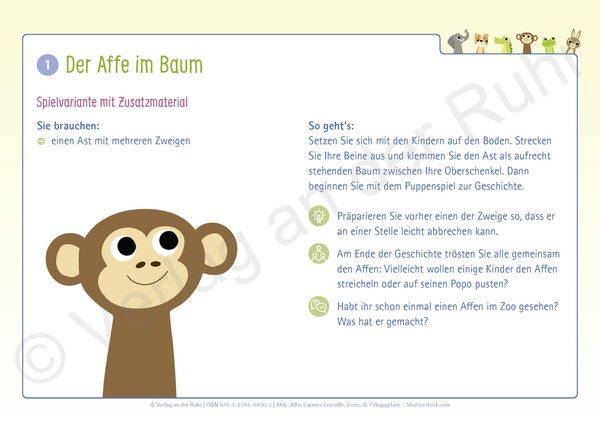 Produktbild: Fingerpuppen-Geschichten f&uuml;r die Kleinsten