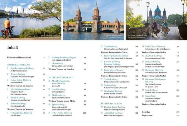 Produktbild: Das Radreisebuch Deutschland