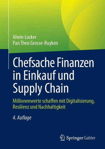 Produktbild: Chefsache Finanzen in Einkauf und Supply Chain