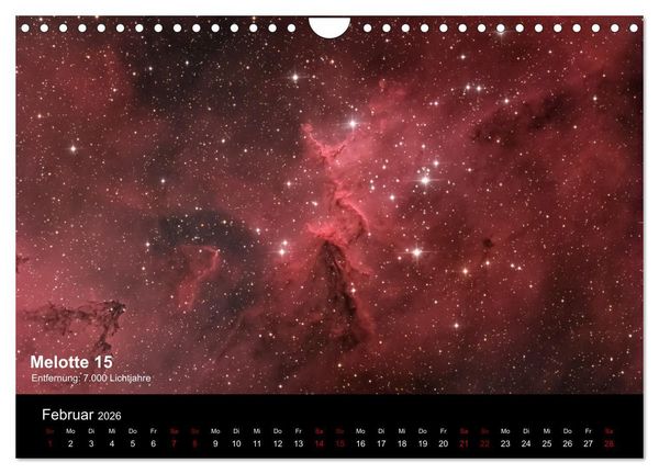 Produktbild: Juwelen des Nachthimmels (Wandkalender 2026 DIN A4 quer), CALVENDO Monatskalender