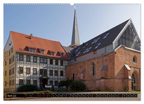 Produktbild: Musik- und Bergstadt Sondershausen/Th&uuml;ringen (hochwertiger Premium Wandkalender 2026 DIN A2 quer), Kunstdruck in Hochglanz
