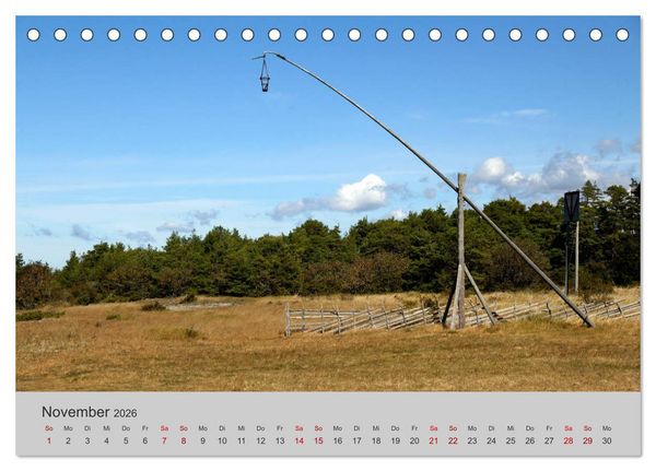 Produktbild: Gotland - Perle der Ostsee (Tischkalender 2026 DIN A5 quer), CALVENDO Monatskalender