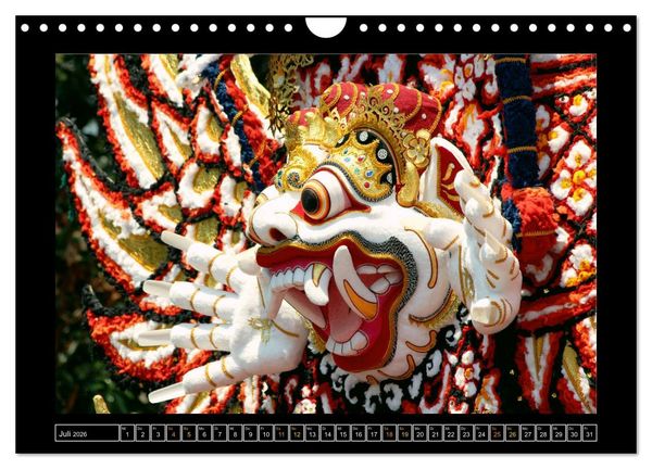 Produktbild: Bali - Details (Wandkalender 2026 DIN A4 quer), CALVENDO Monatskalender