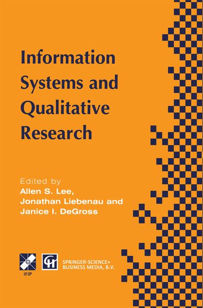 Produktbild: Information Systems and Qualitative Research