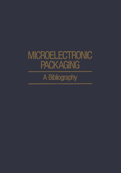 Produktbild: Microelectronic Packaging
