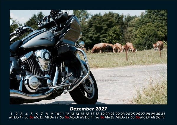 Produktbild: Motorr&auml;der 2027 Fotokalender DIN A5