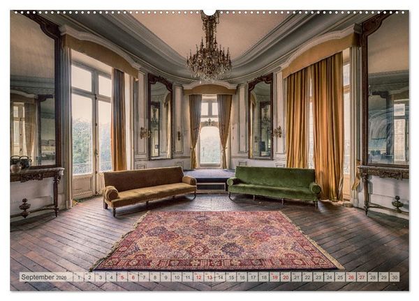 Produktbild: Lost Places - vergessene Sch&auml;tze (Wandkalender 2026 DIN A2 quer), CALVENDO Monatskalender
