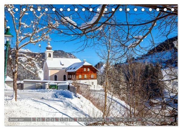 Produktbild: Idylle in Forstau (Tischkalender 2027 DIN A5 quer), CALVENDO Monatskalender