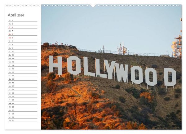 Produktbild: Kalifornien - wundersch&ouml;ne Westk&uuml;ste (hochwertiger Premium Wandkalender 2026 DIN A2 quer), Kunstdruck in Hochglanz