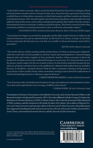 Produktbild: Urban Labor Economics
