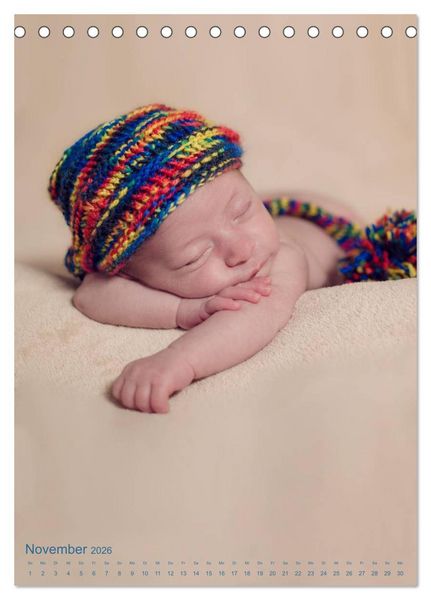 Produktbild: Babys - Die Liebe des Lebens (Tischkalender 2026 DIN A5 hoch), CALVENDO Monatskalender