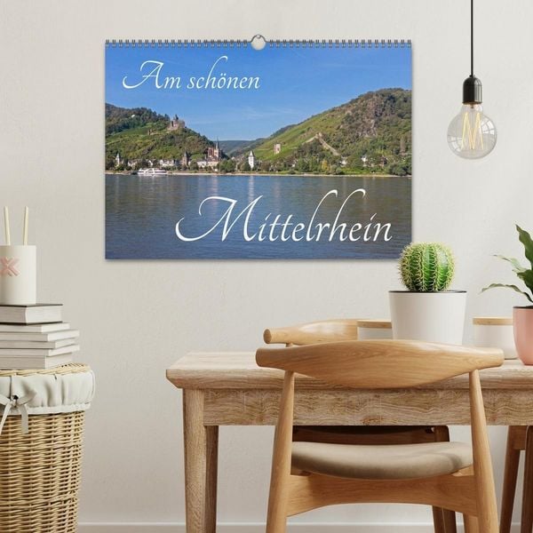 Produktbild: Am sch&ouml;nen Mittelrhein (Wandkalender 2026 DIN A3 quer), CALVENDO Monatskalender