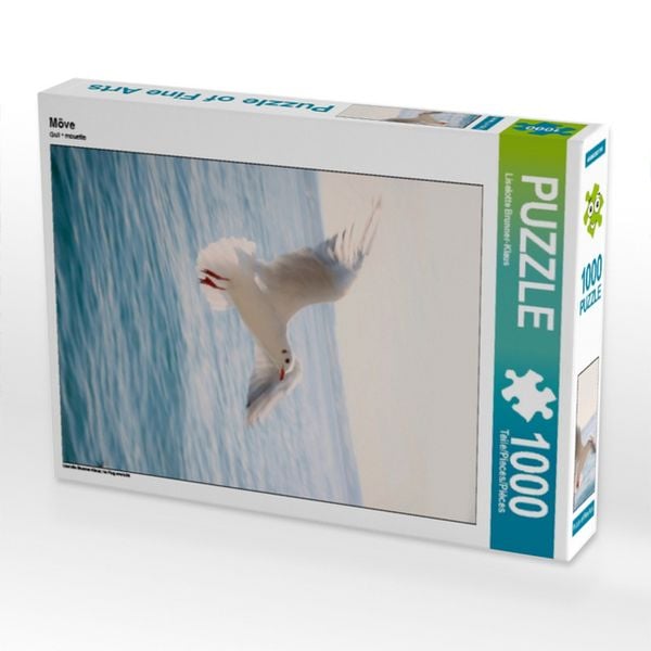 CALVENDO Puzzle Möve | 1000 Teile Lege-Größe 64x48cm Foto-Puzzle für glückliche Stunden