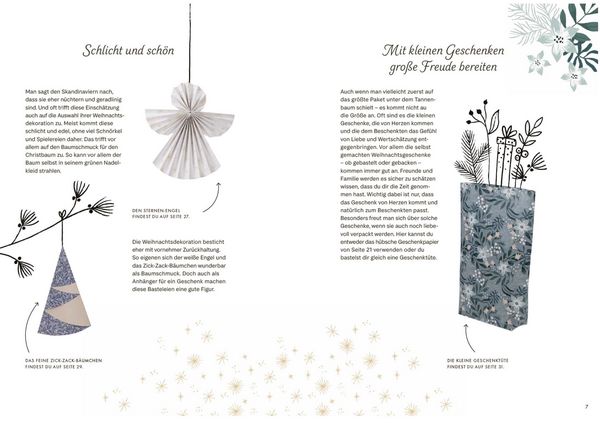 Produktbild: Meine kreative Weihnachtszeit. Das Verbastelbuch zum Ausschneiden, Aufkleben und Dekorieren