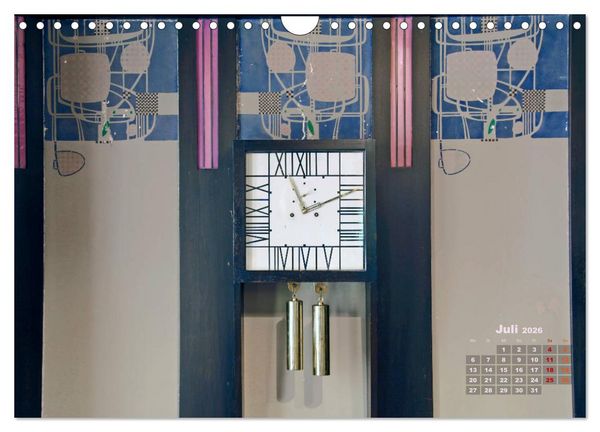 Produktbild: ArtDeco by Charles Rennie Mackintosh (Wandkalender 2026 DIN A4 quer), CALVENDO Monatskalender