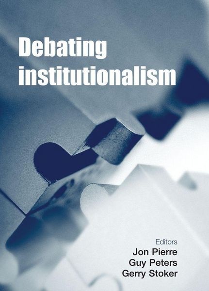 Produktbild: Debating Institutionalism