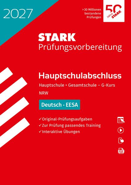 Produktbild: STARK Deutsch - Hauptschulabschluss (EESA) 2027 NRW - Pr&uuml;fungsvorbereitung