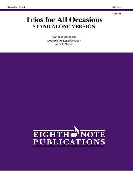 Produktbild: Trios for All Occasions (Stand Alone Version)