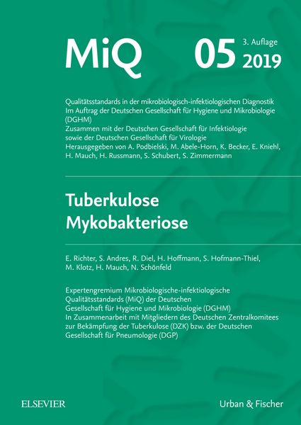 Produktbild: MIQ 05: Tuberkulose Mykobakteriose