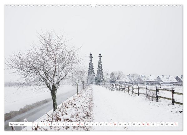 Produktbild: K&ouml;ln Widdersdorf - Bl&uuml;tentr&auml;ume und l&auml;ndliche Idylle (hochwertiger Premium Wandkalender 2026 DIN A2 quer), Kunstdruck in Hochglanz